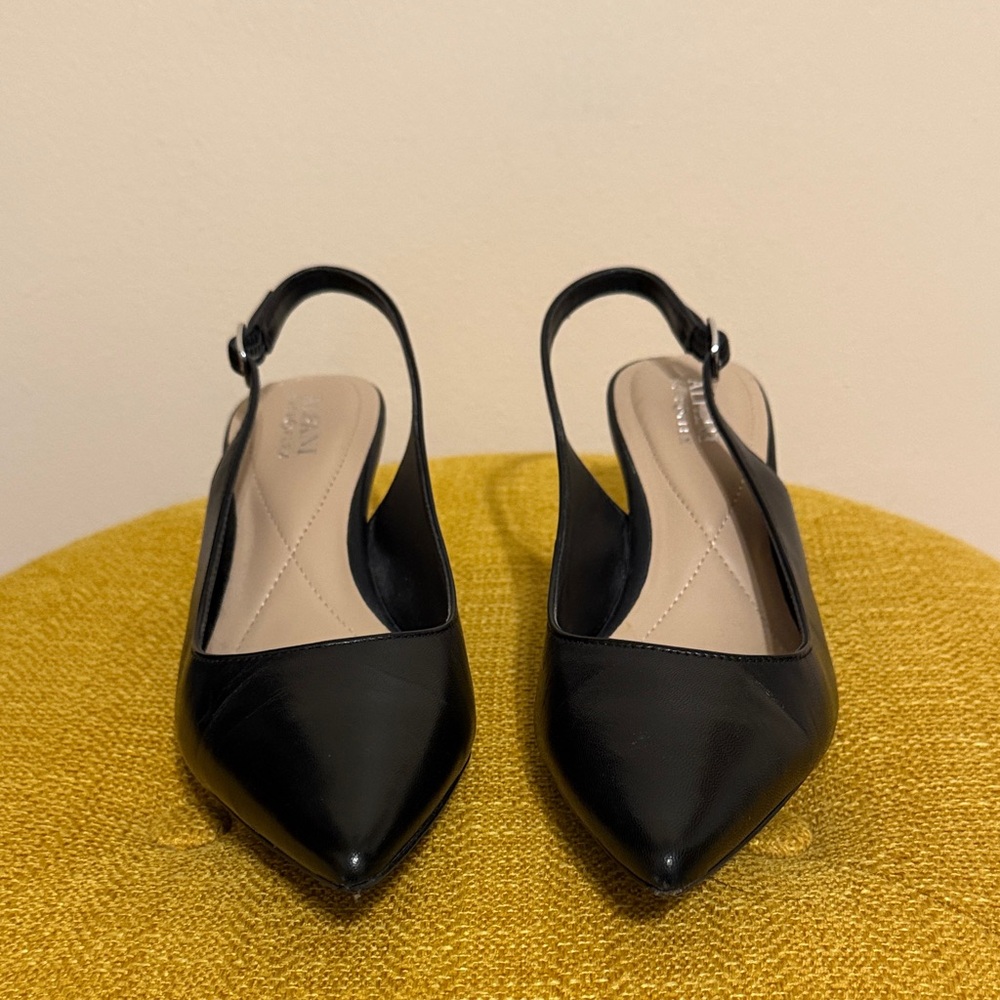 Alfani Black Slingback Heels